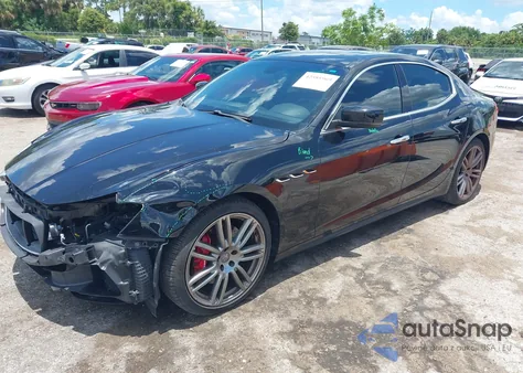 2014 Maserati Ghibli S Q4 from USA, damaged, VIN ZAM57RTA1E1103628